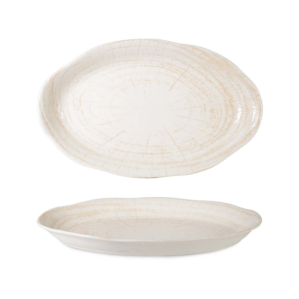 Kayla Paradiso Natural Oval Plate